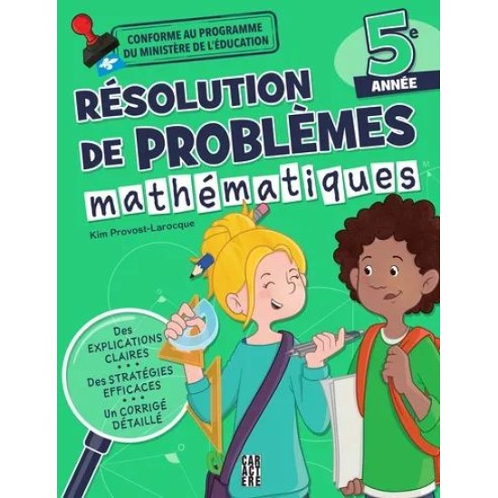 Résolution de problèmes - 5e année